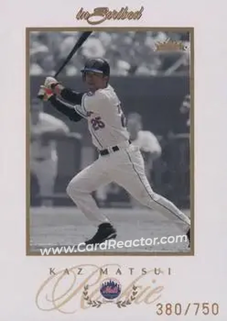 2004 Fleer InScribed #86 - Kazuo Matsui - New York Mets - Front 2004 Fleer InScribed #86 - Kazuo Matsui - New York Mets - Front
