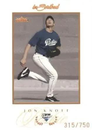 2004 Fleer InScribed #89 Jon Knott