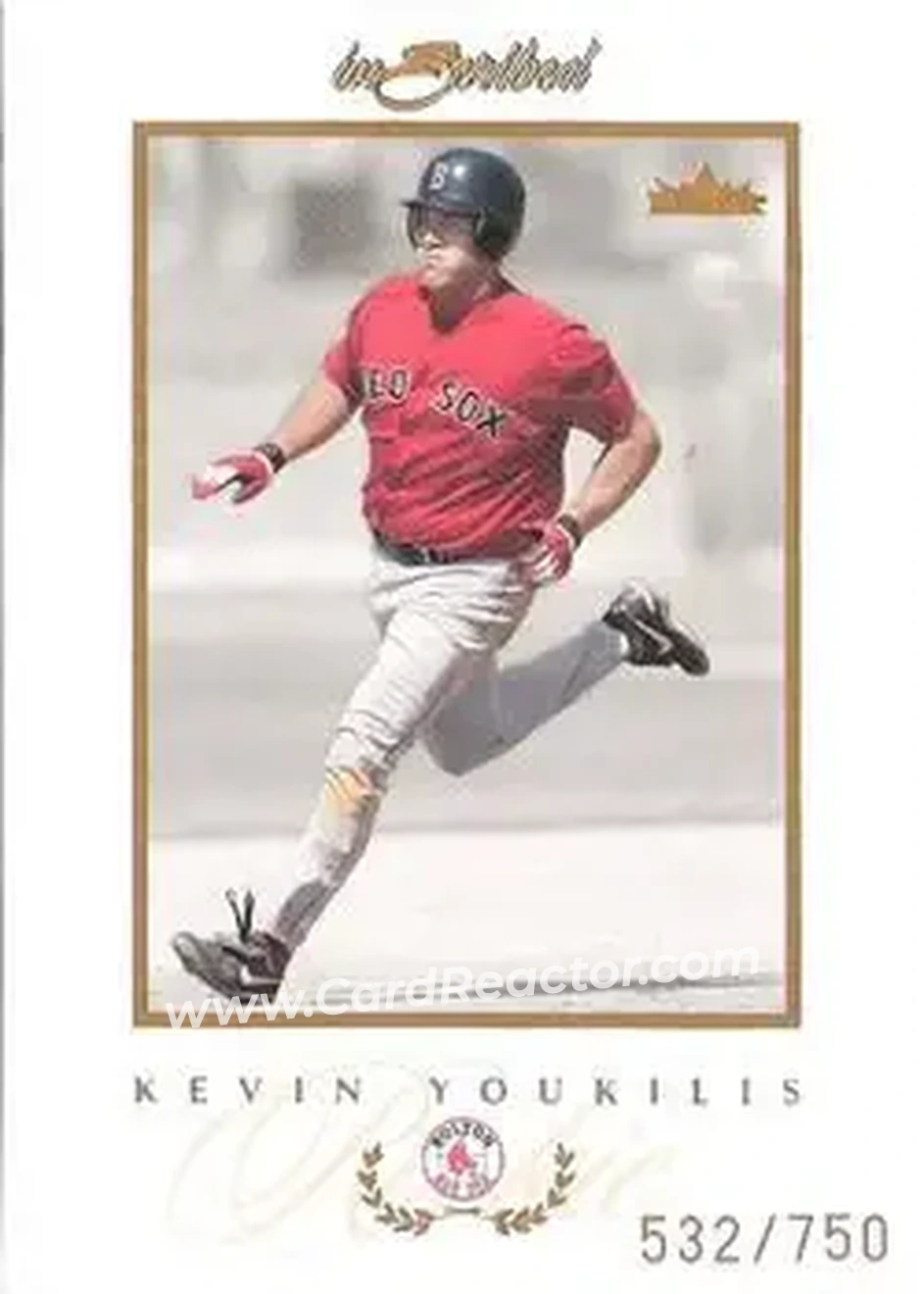 2004 Fleer InScribed #90 - Kevin Youkilis - Boston Red Sox - Front