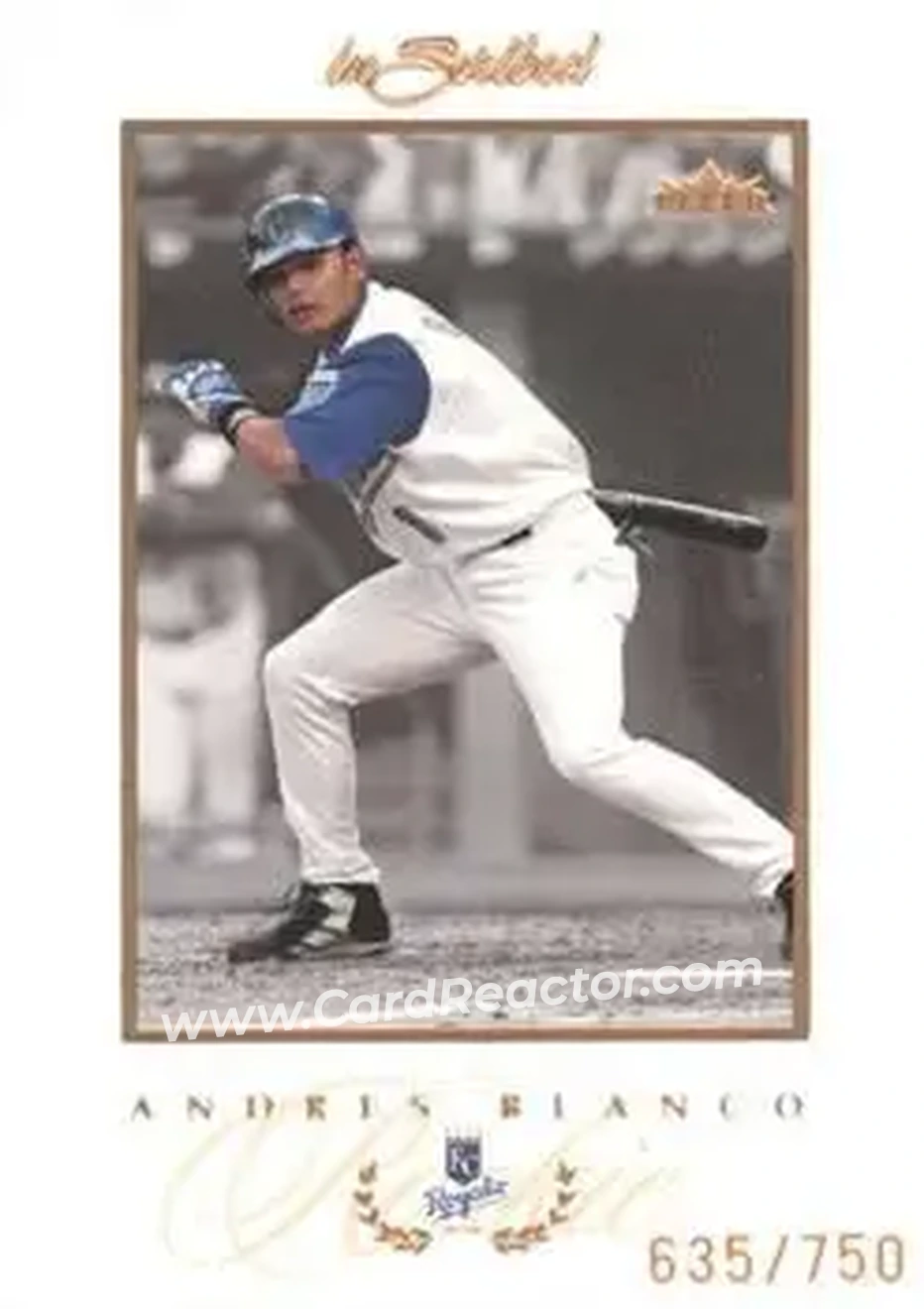 2004 Fleer InScribed #92 - Andres Blanco - Kansas City Royals - Front