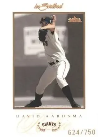 2004 Fleer InScribed #93 - David Aardsma - San Francisco Giants