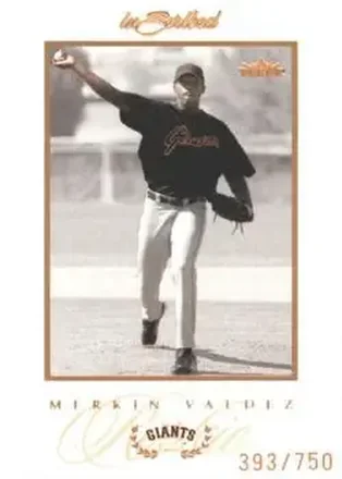 2004 Fleer InScribed #94 - Merkin Valdez - San Francisco Giants