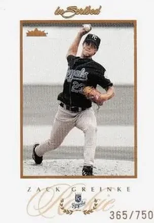 2004 Fleer InScribed #97 - Zack Greinke - Kansas City Royals