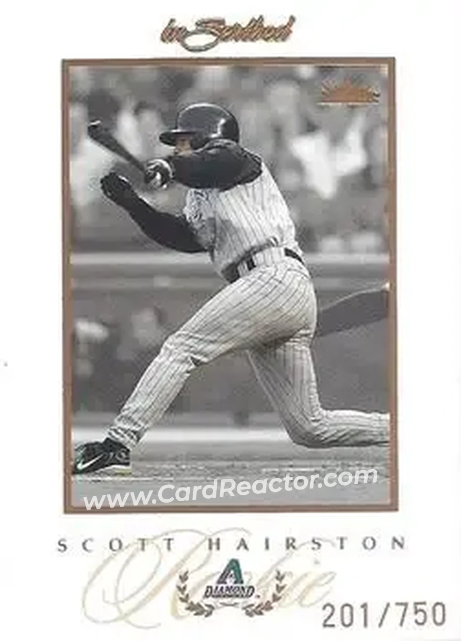 2004 Fleer InScribed #98 - Scott Hairston - Arizona Diamondbacks - Front 2004 Fleer InScribed #98 - Scott Hairston - Arizona Diamondbacks - Front