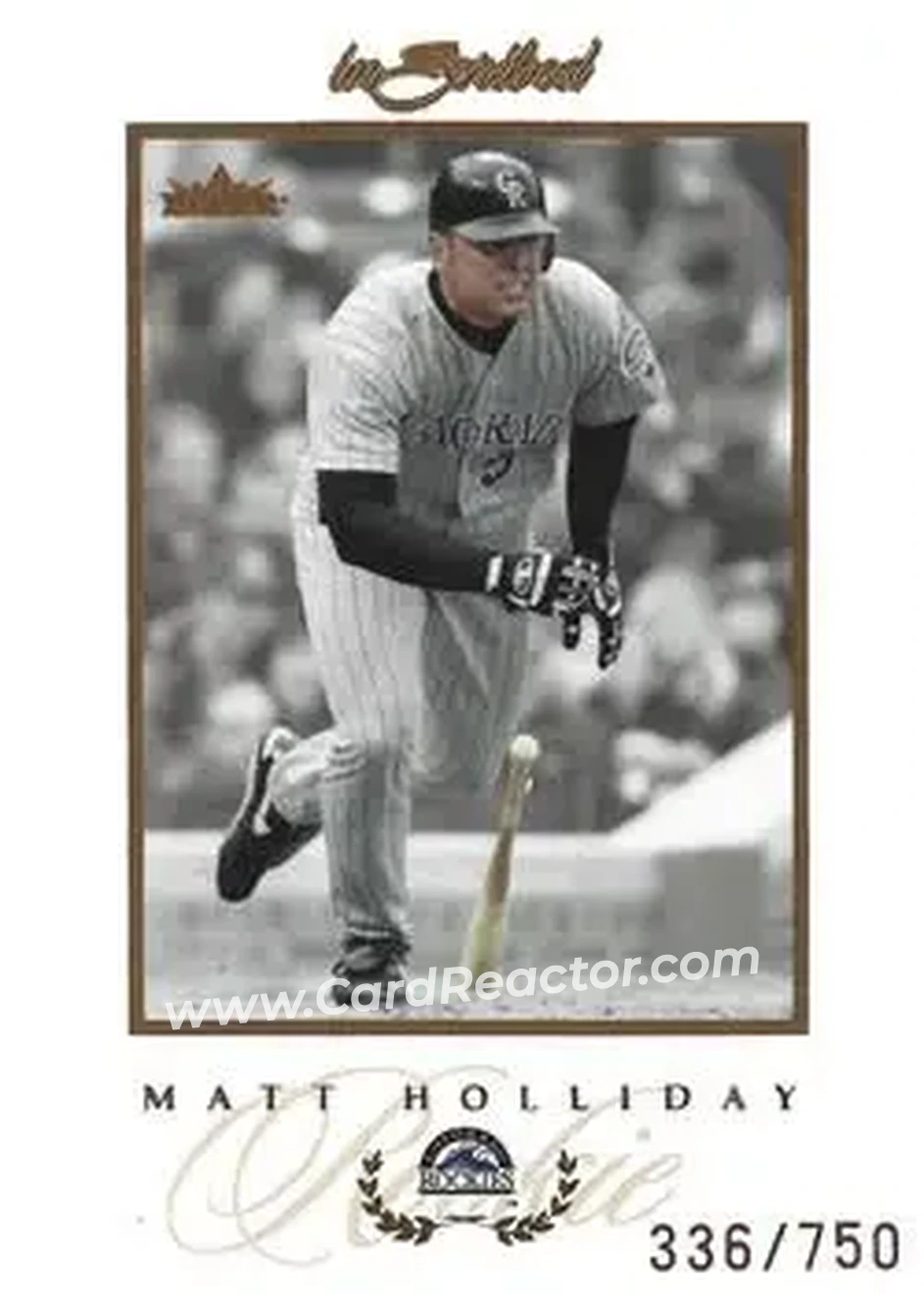 2004 Fleer InScribed #99 - Matt Holliday - Colorado Rockies - Front 2004 Fleer InScribed #99 - Matt Holliday - Colorado Rockies - Front