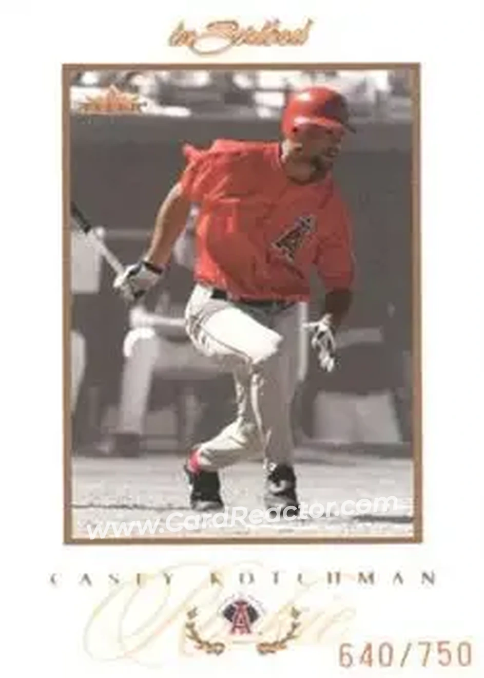 2004 Fleer InScribed #100 - Casey Kotchman - Anaheim Angels - Front 2004 Fleer InScribed #100 - Casey Kotchman - Anaheim Angels - Front