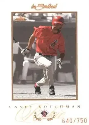 2004 Fleer InScribed #100 - Casey Kotchman - Anaheim Angels