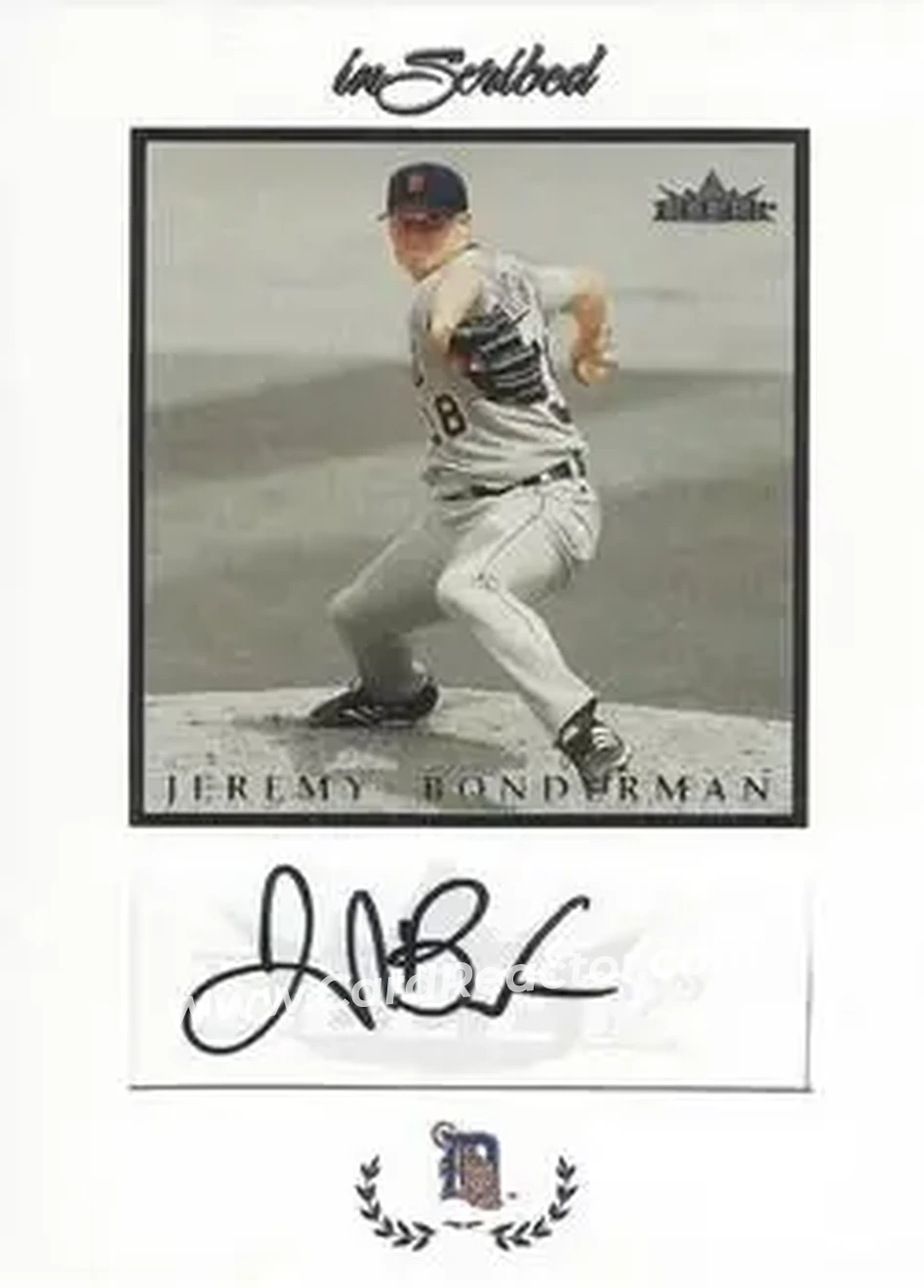 2004 Fleer InScribed - Autographs Silver #JB - Jeremy Bonderman - Detroit Tigers - Front