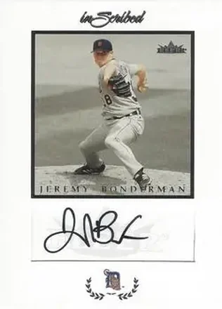 2004 Fleer InScribed - Autographs Silver #JB - Jeremy Bonderman - Detroit Tigers