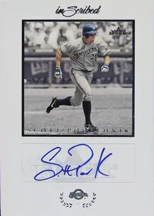 2004 Fleer InScribed - Autographs Silver #SP - Scott Podsednik - Milwaukee Brewers