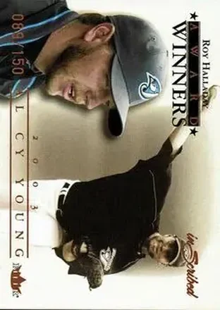 2004 Fleer InScribed - Award Winners #4AW - Roy Halladay - Toronto Blue Jays