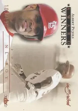 2004 Fleer InScribed - Award Winners #14AW - Albert Pujols - St. Louis Cardinals