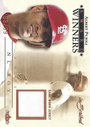 2004 Fleer InScribed - Award Winners Jersey Copper #AWJ-AP - Albert Pujols - St. Louis Cardinals