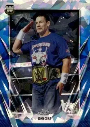 2026 Topps Chrome Sapphire Edition WWE #2 - John Cena