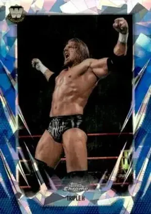 2026 Topps Chrome Sapphire Edition WWE #4 - Hunter Hearst Helmsley