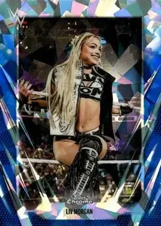 2026 Topps Chrome Sapphire Edition WWE #17 - Liv Morgan