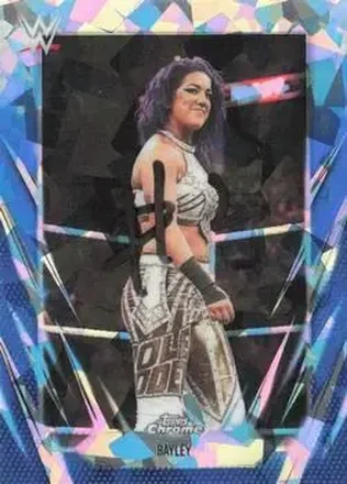 2026 Topps Chrome Sapphire Edition WWE #19 - Bayley