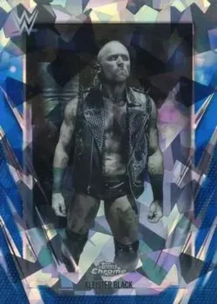 2026 Topps Chrome Sapphire Edition WWE #28 - Aleister Black