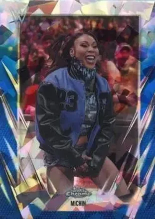 2026 Topps Chrome Sapphire Edition WWE #32 - Michin