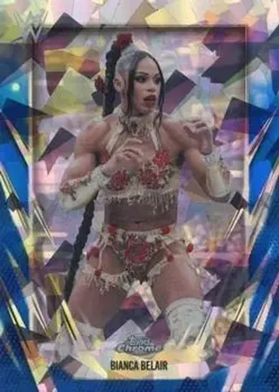 2026 Topps Chrome Sapphire Edition WWE #33 - Bianca Belair