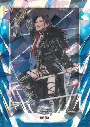 2026 Topps Chrome Sapphire Edition WWE #35 - Iyo Sky