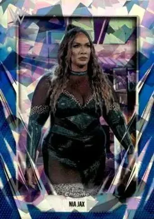 2026 Topps Chrome Sapphire Edition WWE #37 - Nia Jax