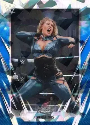 2026 Topps Chrome Sapphire Edition WWE #39 - Nikkita Lyons