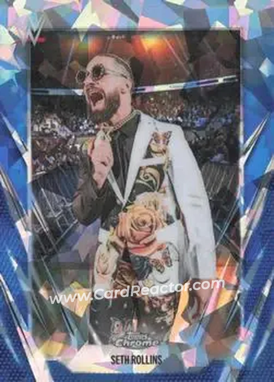 2026 Topps Chrome Sapphire Edition WWE #40 - Seth "Freakin" Rollins - Front