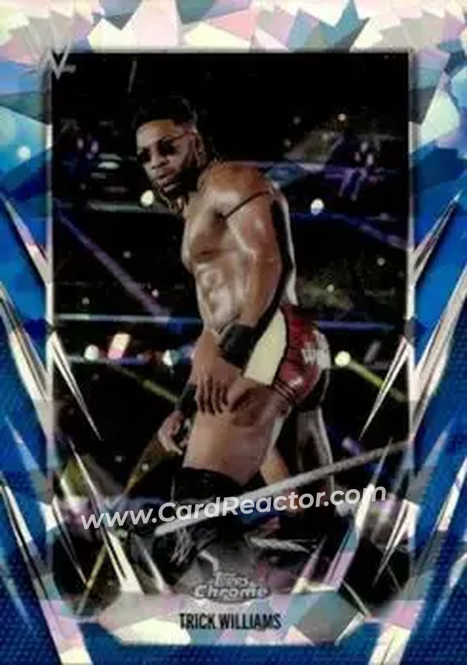 2026 Topps Chrome Sapphire Edition WWE #52 - Trick Williams - Front