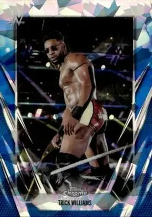 2026 Topps Chrome Sapphire Edition WWE #52 - Trick Williams