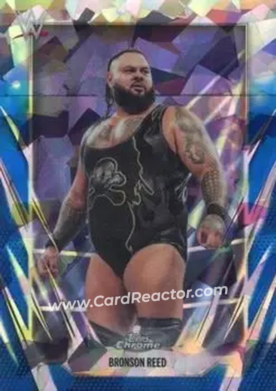 2026 Topps Chrome Sapphire Edition WWE #53 - Bronson Reed - Front