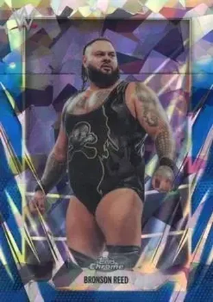 2026 Topps Chrome Sapphire Edition WWE #53 - Bronson Reed