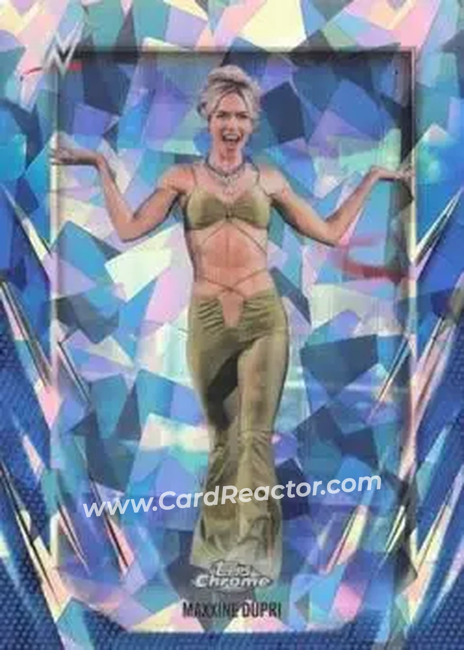 2026 Topps Chrome Sapphire Edition WWE #57 - Maxxine Dupri - Front