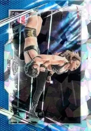 2026 Topps Chrome Sapphire Edition WWE #60 - Zoey Stark