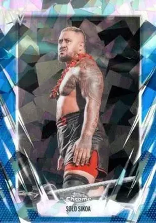 2026 Topps Chrome Sapphire Edition WWE #63 - Solo Sikoa