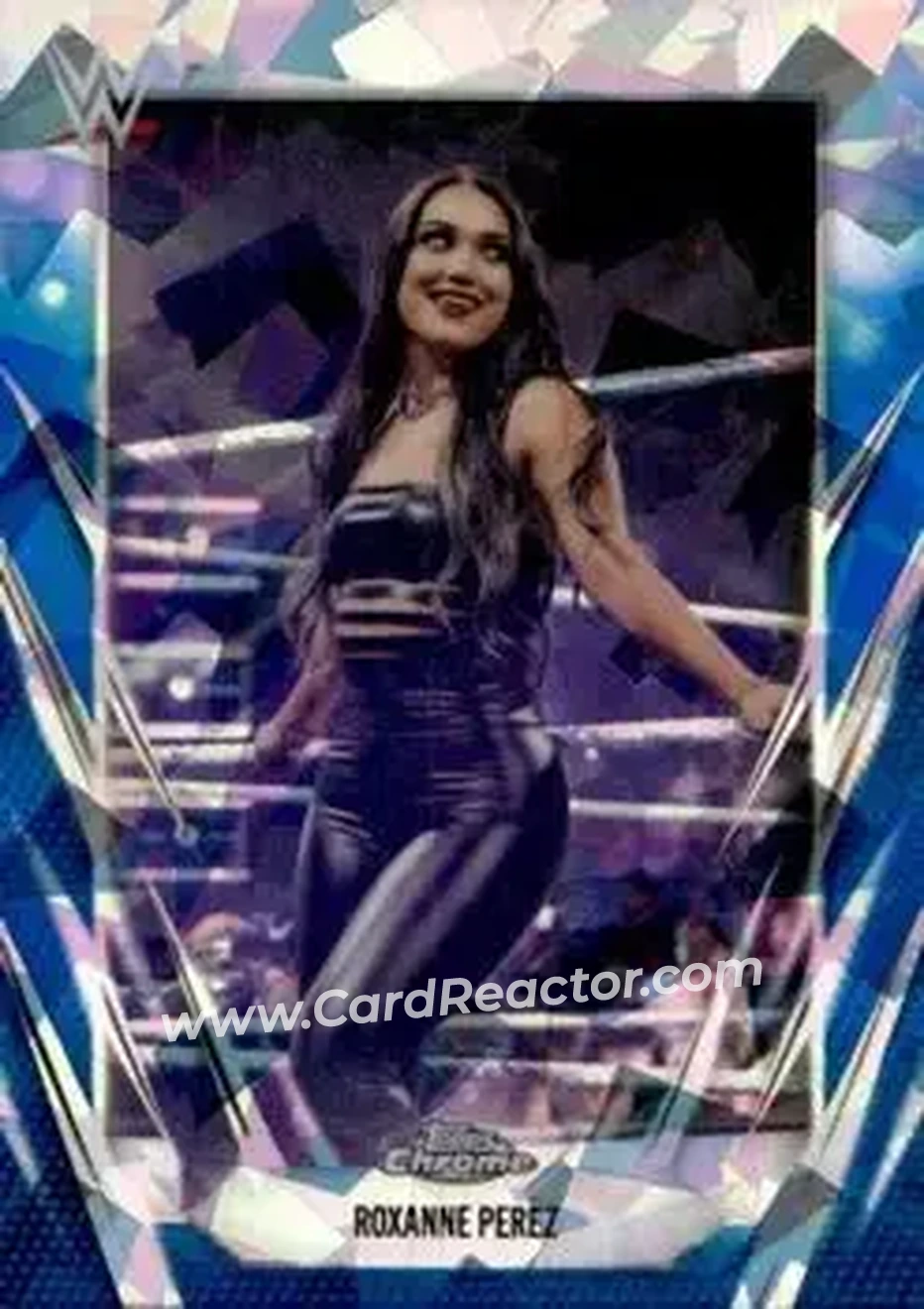 2026 Topps Chrome Sapphire Edition WWE #65 - Roxanne Perez - Front