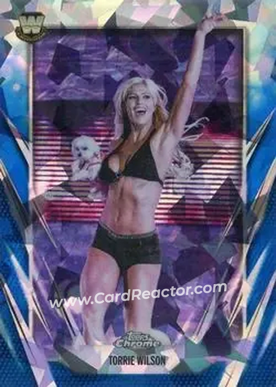 2026 Topps Chrome Sapphire Edition WWE #66 - Torrie Wilson - Front