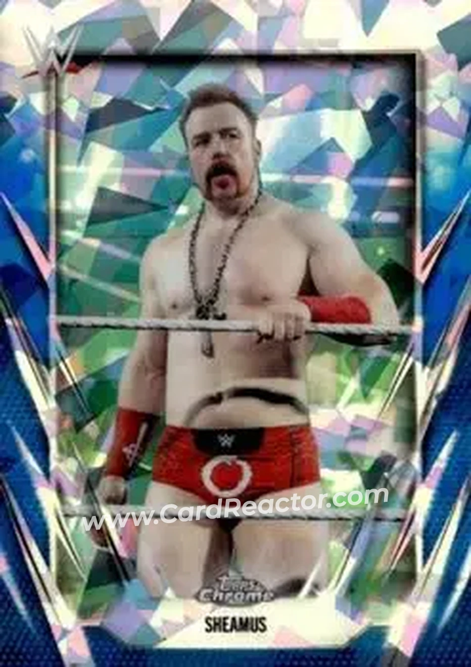 2026 Topps Chrome Sapphire Edition WWE #69 - Sheamus - Front
