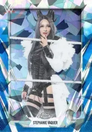 2026 Topps Chrome Sapphire Edition WWE #74 - Stephanie Vaquer