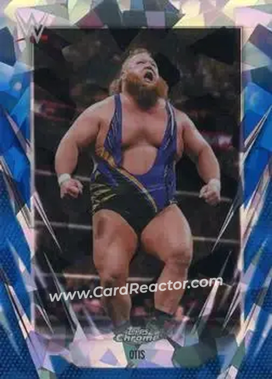 2026 Topps Chrome Sapphire Edition WWE #75 - Otis - Front