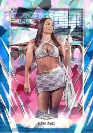 2026 Topps Chrome Sapphire Edition WWE #82 - Kiana James
