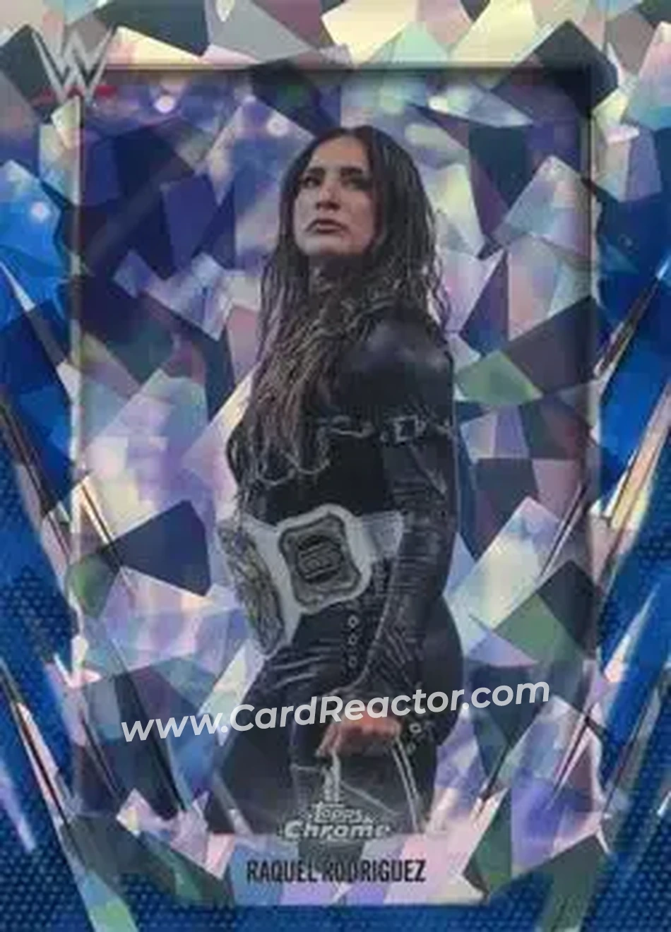2026 Topps Chrome Sapphire Edition WWE #84 - Raquel Rodriguez - Front