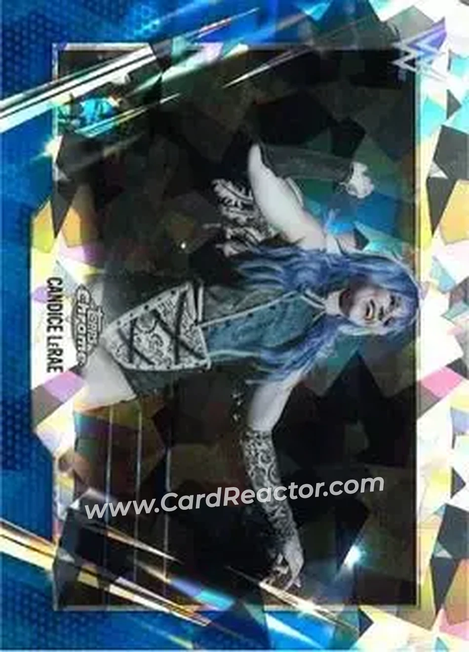 2026 Topps Chrome Sapphire Edition WWE #90 - Candice LeRae - Front