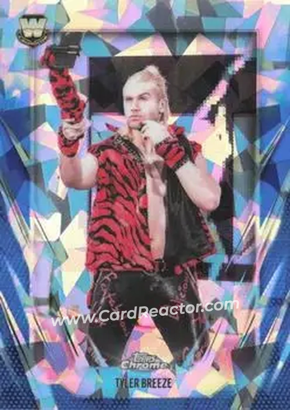 2026 Topps Chrome Sapphire Edition WWE #91 - Tyler Breeze - Front