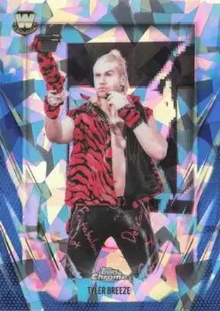 2026 Topps Chrome Sapphire Edition WWE #91 - Tyler Breeze
