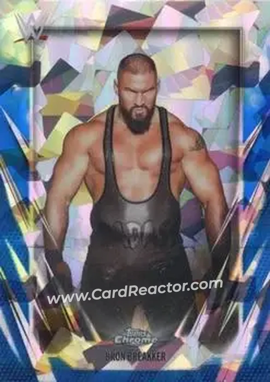 2026 Topps Chrome Sapphire Edition WWE #93 - Bron Breakker - Front