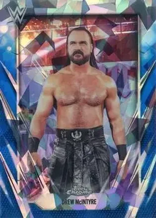 2026 Topps Chrome Sapphire Edition WWE #96 - Drew McIntyre