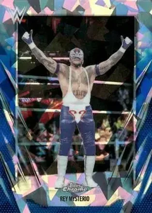2026 Topps Chrome Sapphire Edition WWE #97 - Rey Mysterio
