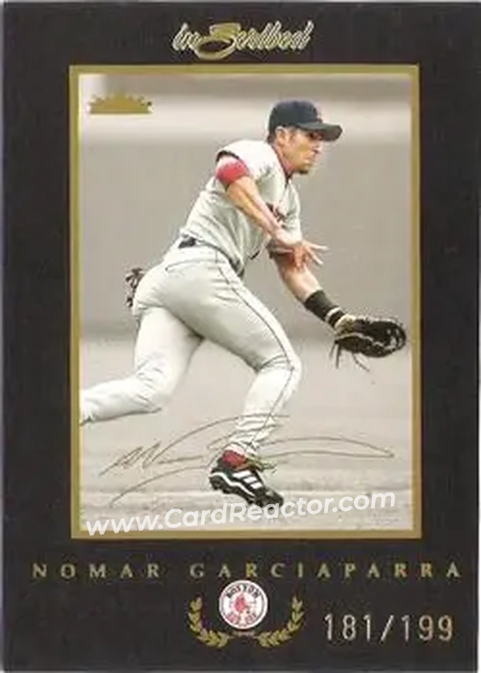 2004 Fleer InScribed - Gold #14 - Nomar Garciaparra - Boston Red Sox - Front