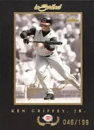 2004 Fleer InScribed - Gold #21 - Ken Griffey Jr. - Cincinnati Reds